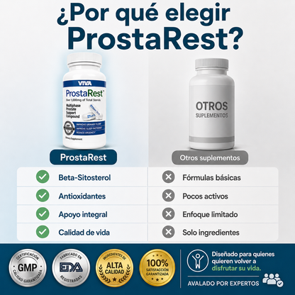 ProstaRest Descanso Libertad Tranquilidad.